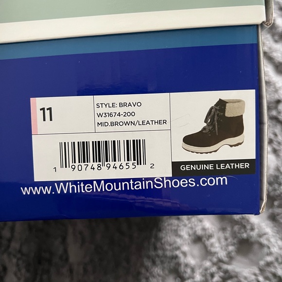 NWT white mountain size is 11 - Picture 4 of 4